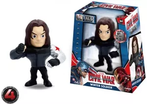 New JADA TOYS 4" Capt America Civil War DIECAST METALS Winter Soldier M49 - Picture 1 of 1