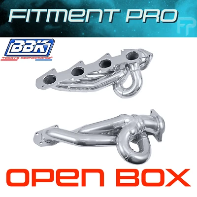 Cabezales de escape cortos BBK de 1-3/4" de longitud sintonizada para Ram 1500 2009-2018 Hemi 5,7 L Foto 1 de 4