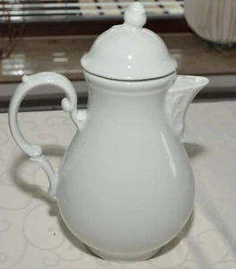 Kaffeekanne - Teekanne Fa. Bavaria - weiß - Alte Serie - Bild 1 von 6