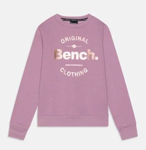 BENCH Original Clothing Girls YOUTH Hennessy Sweatshirt Sz 11/12 Mauve NEW *READ - Picture 1 of 10