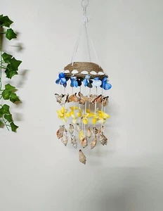 Natural sea Shell  Chime | Positive Wind Chime | 12 inches - Picture 1 of 3