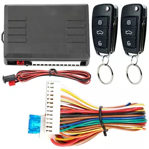 Universal Car Remote Central Kit Door Lock Locking Keyless Entry System DC 12V! - Picture 1 of 8