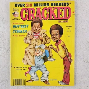 Cracked Magazine Different Strokes September 1979 No. 162 Vintage Magazine  - Picture 1 of 9