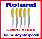 Roland Soljet Pro 3 X C540 Print & Cut Blades 30Deg Pack of 10 Blades HQ 