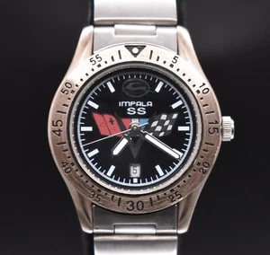 GM Chevrolet IMPALA SS Date Women's Watch Official TX0298 Stainless NEW BATTERY - Picture 1 of 9