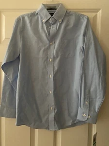 Nautica Boys Oxford Dress Shirt- Size 16, Blue, Long Sleeve, Button Down - Picture 1 of 5