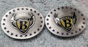 2 Baltimore Ravens Magnet NFL Football Vintage 90s - Picture 1 of 7