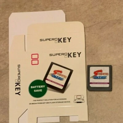 Super Key DS Cartridge NEW in box USA SELLER  - Image 1 of 2