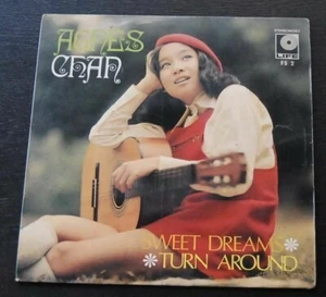 Agnes Chan  7 inches EP Record 陳美齡 ~ FS2 Sweet dream Turn Around - Picture 1 of 2