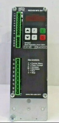 Unidad de control REO MFS REOVIB MFS 268 ~ para piezas/reparación Foto 1 de 4