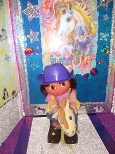 Vtg. 🦄Fisher-Price Viacom Talks "Cowgirl Dora" Sings '2002 Figure Animated Toy! - Picture 1 of 13