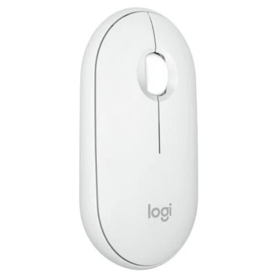 Logitech Mouse Consumer M SERIES Pebble 2 M350 Off white 910 007013 - Immagine 1 di 4