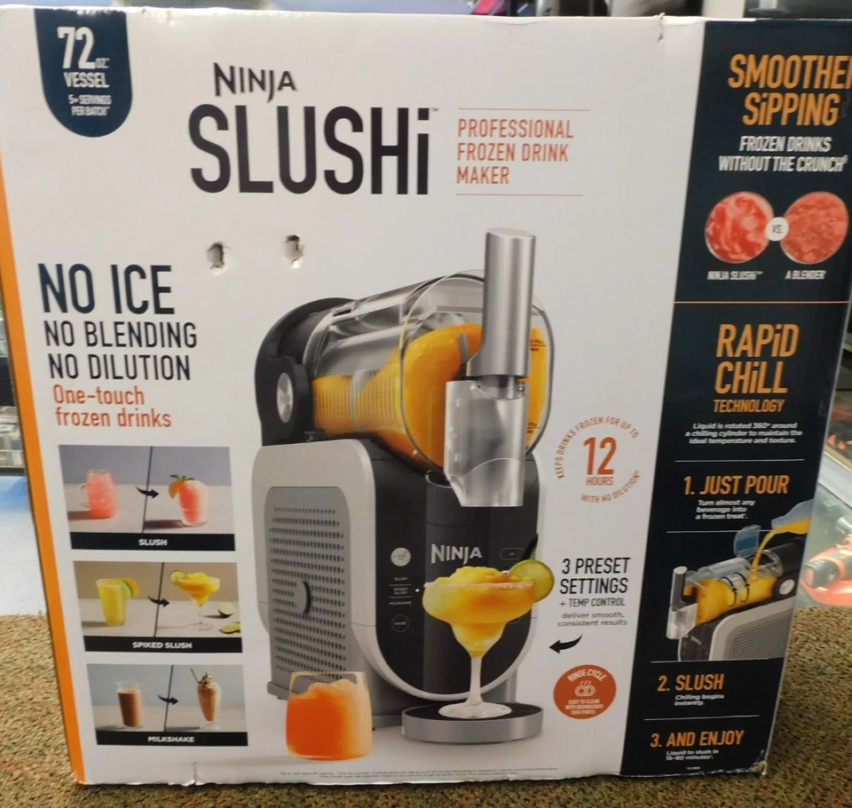 Máquina profissional de bebidas congeladas Ninja SLUSHi 72 oz - Imagem 1 de 1