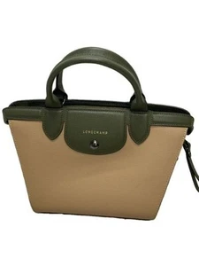 LONGCHAMP Shoulder Bag Leather BEG Plain 1116822C63 - Picture 1 of 8