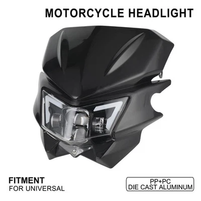 Faro LED compatible con Kawasaki KLX110 KLX125L KLX140 KLX250 KLX250R KLX300 EE. UU. Foto 1 de 4