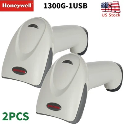 2PCS Honeywell Hyperion 1300G-1USB 1D Handheld Linear-Imaging Scanner USB Cable - Image 1 of 4