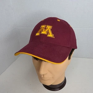 Minnesota Golden Gophers Maroon Adjustable Hat Cap Collegiate Licensed NEW - Picture 1 of 6