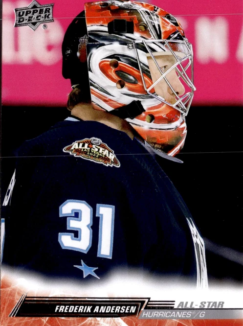 5 CARD 2022-23 Upper Deck Extended Series - All-Star Team Frederik Andersen #676 - Image 1 of 2