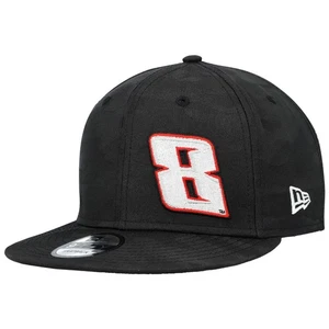 Men's New Era Black Kyle Busch 9FIFTY Flawless Adjustable Hat - Picture 1 of 4