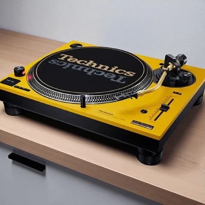 Technics SL-1200M7L-Y MK7 DJ Turntable 50th Anniversary Limited Yellow #4 - Image 1 of 2
