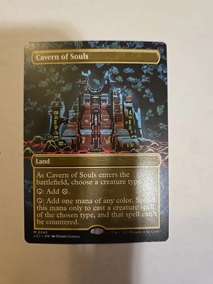 Cavern of Souls (0345) (Borderless) The Lost Caverns of Ixalan Regular - Image 1 of 2