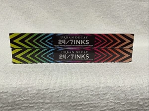 Urban Decay 24/7 INCHIOSTRI eyeliner liquido a lunga durata impermeabile 0,4 once lotto di 2! - Foto 1 di 7