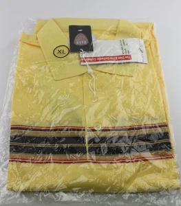 Glen Echo Dry Gear Golf Polo XL Shirt Yellow - Picture 1 of 2