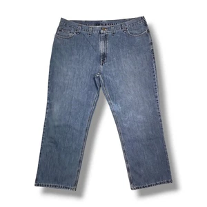 Carhartt 101483-968 Relaxed Fit Workwear Blue Denim Y2K Jeans Men's 44x30 - Picture 1 of 18