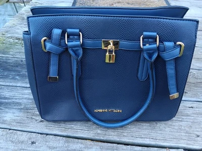 Bolsa satchel Adrienne Vitradini dimensões 11"A×13"L×9"D - Imagem 1 de 4