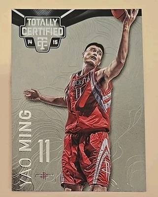 NBA Yao Ming C Houston Rockets 2014-2015 Panini Totally Certified Base Card#137 - Image 1 of 4