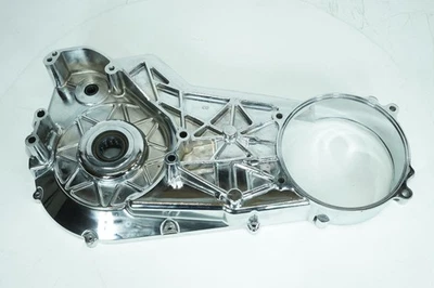 Cubierta de embrague primaria interior cromada 04 Harley-Davidson Softail FLSTCI Heritage OEM Foto 1 de 4