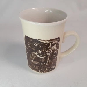 Ashdale Pottery Of England Steingut Becher Bergleute Bergmann Lampe Tasse Becher Tee Kaffee - Bild 1 von 20