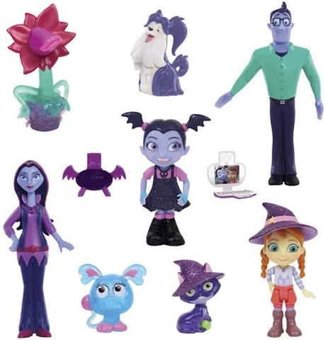 Disney Vampirina Fangtastic Friends Figures set of 10 Cover