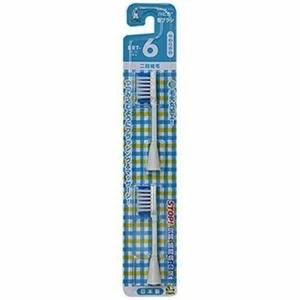 FS Hapica Japan Electric Toothbrush ION Minus Ion Replacement Brush 2pcs BRT-6 - Picture 1 of 1