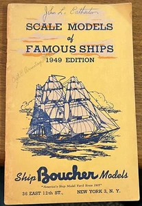 Maßstabsmodelle berühmter Schiffe * Metzgermodelle 1949 Ausgabe * Original Taschenbuch - Bild 1 von 4