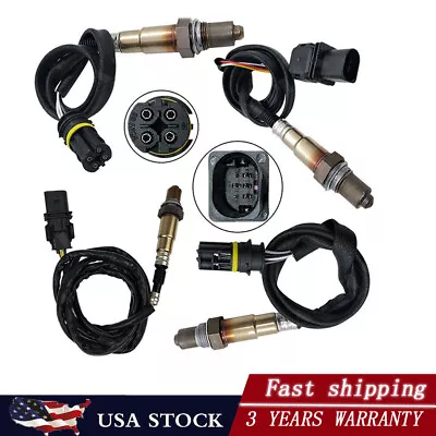 4pc Up+Downstream Oxygen O2 sensor for BMW X3 X5 2007-2010 Z4 2006-2016 3.0L L6 - Image 1 of 4