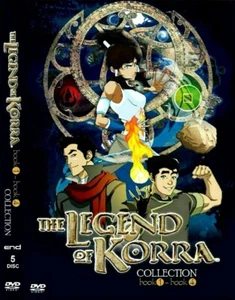 THE LEGEND OF KORRA COLLECTION Book 1-4 (DVD 2-DISC) excellent condition w case - Picture 1 of 2