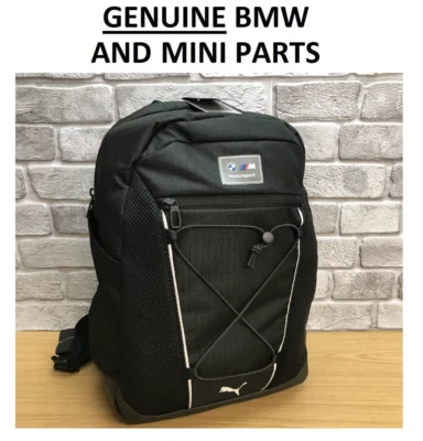 GENUINE BMW M Motorsport Black 25L Back Pack, Ruck Sack. Cabin, Gym bag 129. 33B - Image 1 of 4
