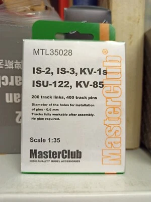 MODELLISMO- IS-2/3 KV-1s ISU-122 KV-85 tracks - MASTERCLUB MTL-35028 -1/35 scale - Immagine 1 di 2