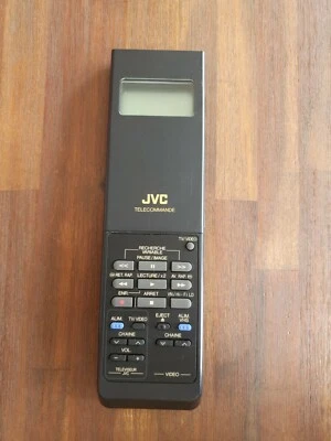 Télécommande d'origine JVC PQ10779 pour Magnétoscope JVC (TV/Video) - Genuine - Photo 1/4