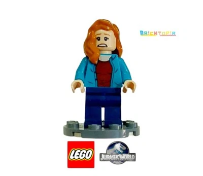 Lego JW079 Claire Dearing (Camisa Turquesa Oscura) Jurassic World Minifigura 76949 Foto 1 de 3