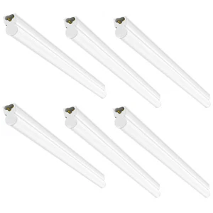 6Pack 2FT LED Shop Lights T5 10W Garage Ceiling Cabinet Fixtures Cool White 24'' - Picture 1 of 11