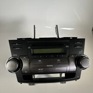 2008-2010 Toyota Highlander Am Fm Cd Player Radio Receiver - Bild 1 von 7