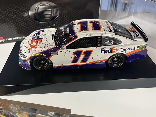 DENNY HAMLIN 2020 DOVER WIN RACED VERSION FEDEX OFFICE #11 TOYOTA 1/24  ACTION COLLECTOR SERIES