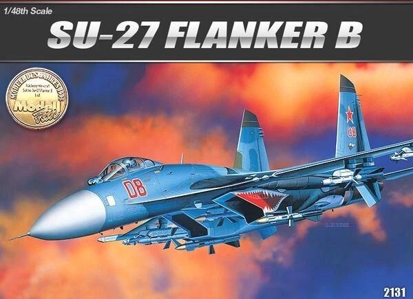 ACADEMY Kit aereo SU-27 FLANKER B scala 1/48 - 12270 - Immagine 1 di 1