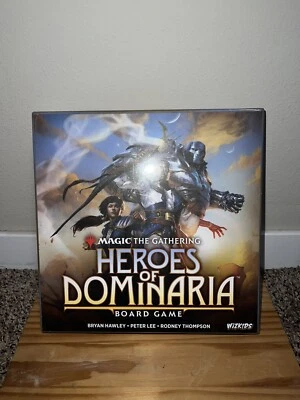 WizKids MtG Token Minis Heroes of Dominaria (Premium Ed) Box EX/NM - Image 1 of 4