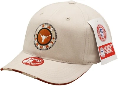 Sombrero Texas Longhorns Juvenil Correa Ajustable It's Magic Caki Foto 1 de 4