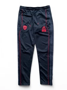 Adidas Arsenal 424 Track Pants Black Men's M - Picture 1 of 8