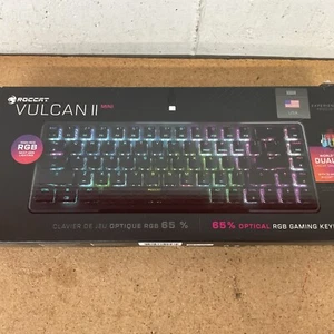 ROCCAT Vulcan II Mini Gaming Keyboard - Black, US English New (A13) - Picture 1 of 2