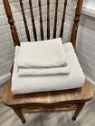 Ikea Bergpalm Duvet Cover Set - Taupe/White Striped-  Queen * Discontinued *
